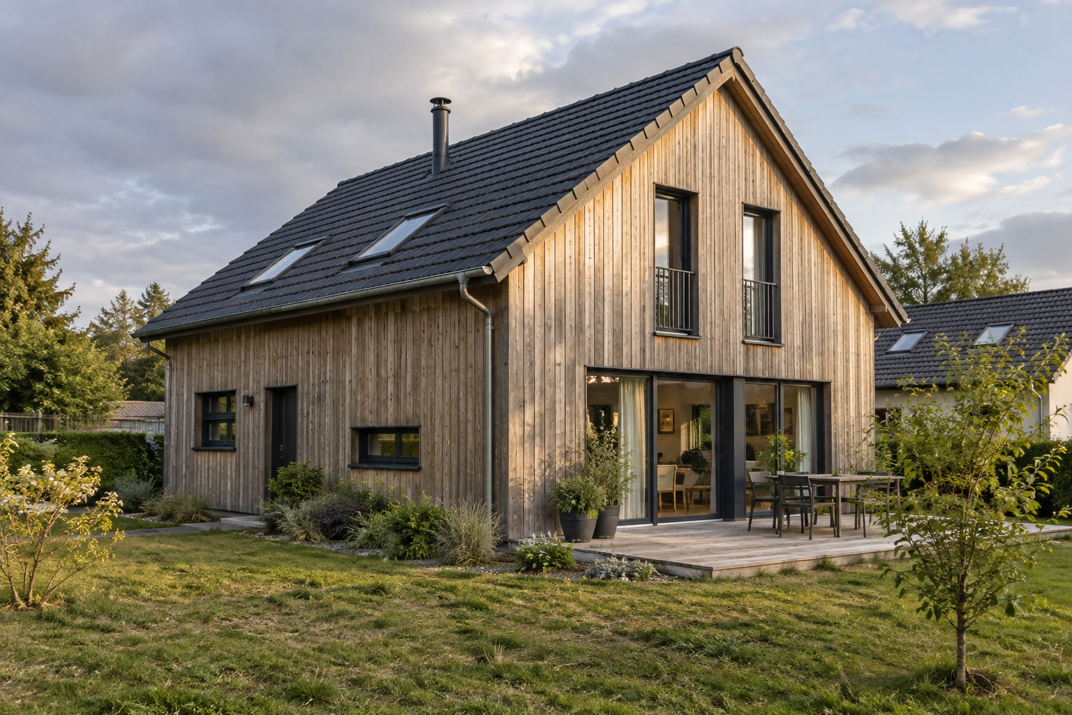 Maison en ossature bois